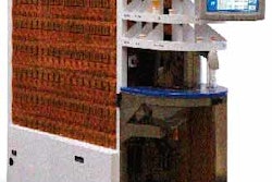 ROBOTIC EFFICIENCY. The robotic dispensing system's small footprint better utilizes space and reduces the potential for human er