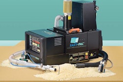 The Easy-Pac comes witha hot-melt dispensing unit that includes an integrated Autofill vacuum feeder, new hoses, nozzles and mod