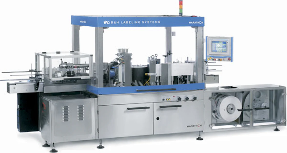 Had Ran Labeling Systems B&H Labeling Systems: Roll-fed labeler From: B&H Labeling Systems ...