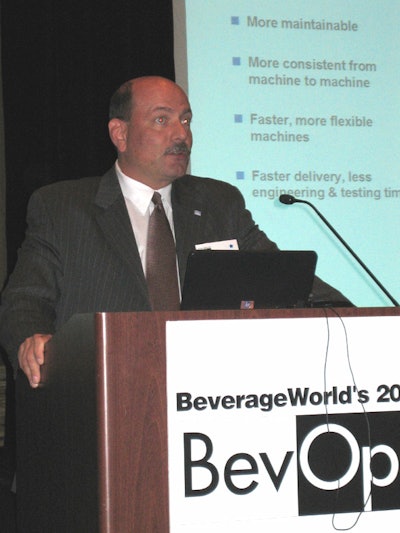 ELAU's John Kowal presents the latest trends in beverage packaging automation at the BevOps conference.