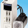 The servo motor/drive combination used in the machine.