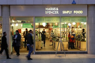 A Marks & Spencer Simply Foods store in the U.K.