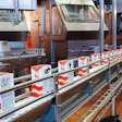Conveyors such as this one at Arla Foods use pneum-atics to help save space and optimize efficiency.