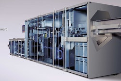 Award-winning Uhlmann B1880 thermoformer has an unequalled output capabity of 1,300 blisters per minute.
