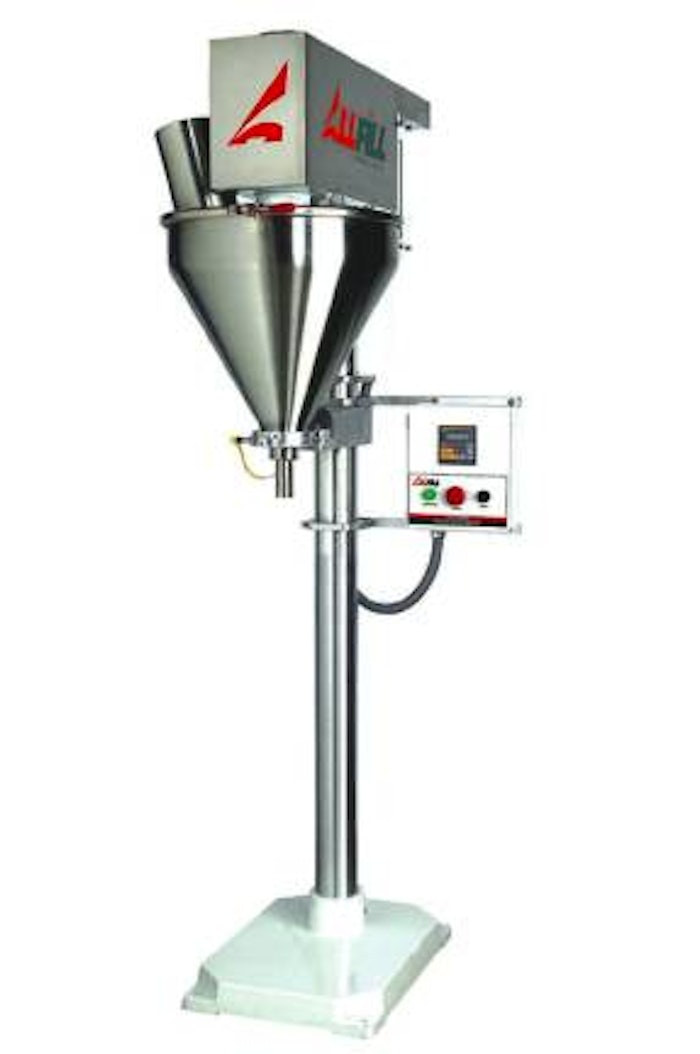 All Fill Inc Auger Filler From All Fill Inc Packaging World