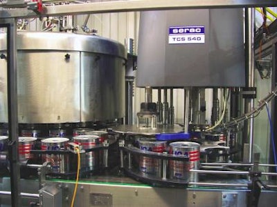 This monobloc filler/capper, dedicated to 4-L steel cans, has enabled ARC-Diversified to meet a spike in demand for its edible o