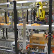 Based on compact robotics and electronics, the case-packing arms have been integrated and custom-fitted into overall packaging o
