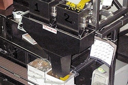 A dual-scale filling system at Marich Confectionery includes a specially designed indexing conveyor.