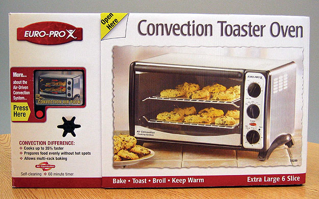 euro pro convection toaster oven