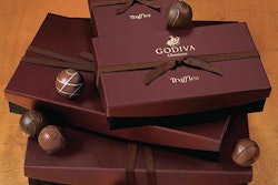 Attention to detail characterizes the complex converting effort for Godiva's Truffles line.