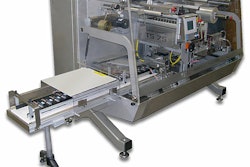 At Interpack, see Marden Edwards' new 75 cpm servo-driven end-fold wrapper, a truly mechatronic design integrated ELAU's PacDriv