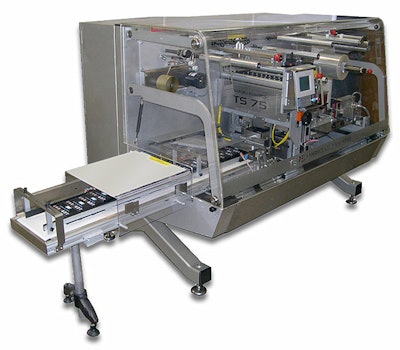 At Interpack, see Marden Edwards' new 75 cpm servo-driven end-fold wrapper, a truly mechatronic design integrated ELAU's PacDriv