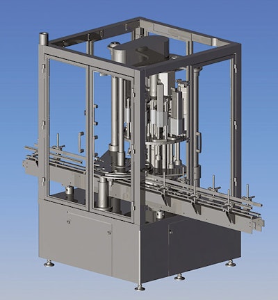 The new SC Series servo-driven capper features precision positioning.