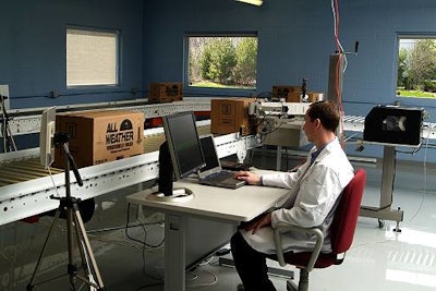 The Kennedy Group's RFID test facility includes 700'/min conveyor.
