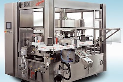 Instead of costly sleeves, Sacmi's new Opera series shrink labelers use powerful software and servo control from automation part