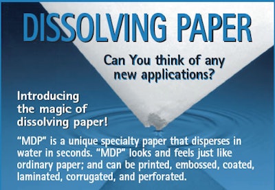Pw 12312 Dissolving Paper