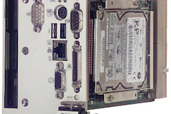 The CPU used in the PAC that controls the pressure-sensitive labeling system.