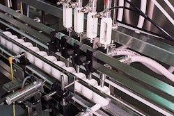 Although CPL's new filler has 10 heads, the contract packager sometimes uses only four or six nozzles, which provides flexibilit