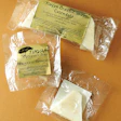 The biodegradable, compostable film used for Tikvah organic soaps offers clarity and moisture permeability. It's also less costl