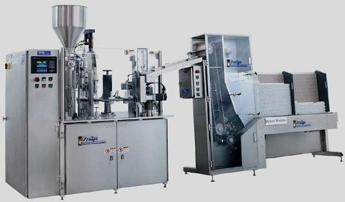 Prosys Innovative Packaging Equip Servo Driven Tube Filler From Prosys Servo Filling Systems Packaging World