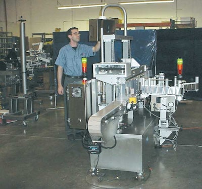 U.S. Tape & Label Co. relies on simplified changeover to use the labeler for a range of containers.