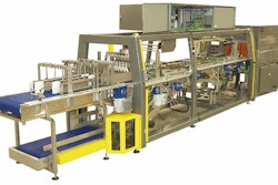 Sentry Equipment's new family of case, tray and shrink wrapping machinery is extremely modular. Shown here are integrated tray f