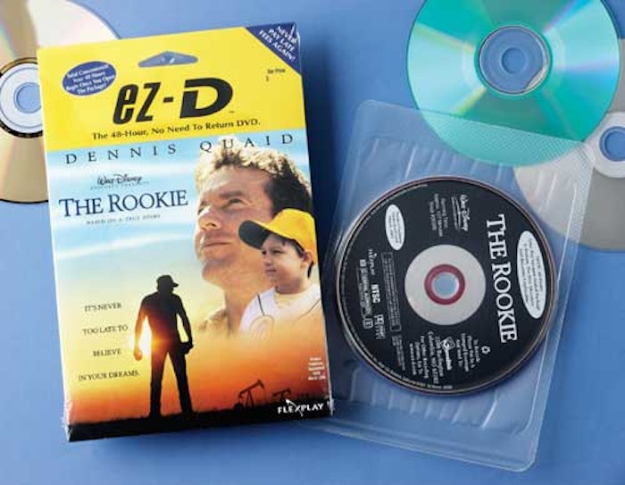 Repackaged for spring 2004 to make the packs more retailer and consumer friendly, ez-D consists of a shrink-wrapped, three-sided