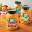 Seven-layer jars made with clarified polypropylene let the fruit show. New label graphics for the Libby's brand helped capture r