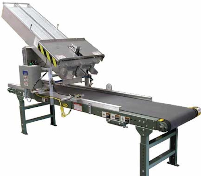 This clamshell denester's entire pneumatics system was replaced with a single-vendor system.
