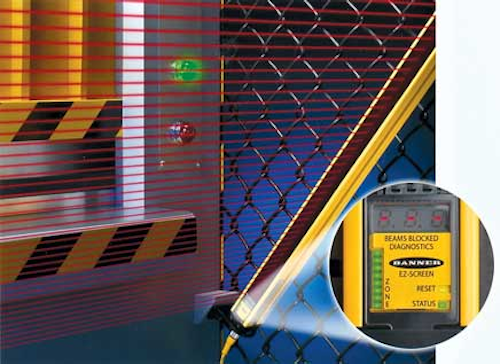 Banner Engineering Corp Safety Light Curtain From Banner