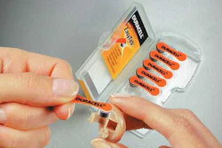 Duracell's EasyTab package, where the package serves as a tool for placing the battery into a hearing aid, is a good example of