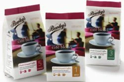 Bewley's packs feature a clean look without degasssing button valves, thanks to the one-way carbon dioxide channel made in the t