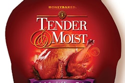 By nearly a 2:1 margin, HoneyBaked customers selected the image (above) for the packaging of its frozen turkey. The other design