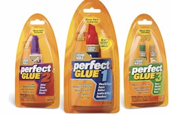 It's almost impossible to tell any difference between the three blister packs that make up the Perfect Glue line, but the glues