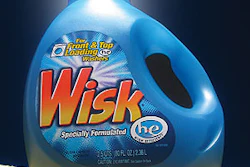 Unilever selected a translucent pearlescent blue color to set off its Wisk detergent from the competition.