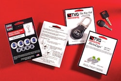 Shown here is a sampling of TVG's new blister packs, including products on the far right that represent the core product line.