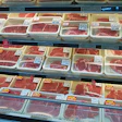 At a Wal-Mart Supercenter, trays of case-ready beef provide an impression of 'fresh ' for the centrally packaged products.