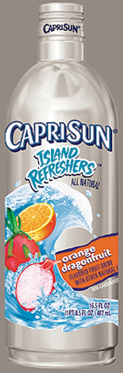 Capri Sun launches 'bottle can