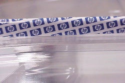 Sealing of the clamshell using a special p-s tape (inset) simplifies package opening.