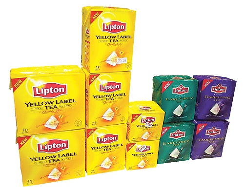 Map Of Lipton Tea Suppliers 2022