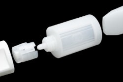 The vial's prelabeled components can be seen in this exploded view.