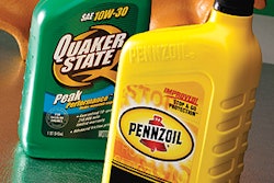 Supply-chain optimization software helped Pennzoil-Quaker State go from six vendors to two for plastic bottles like these.