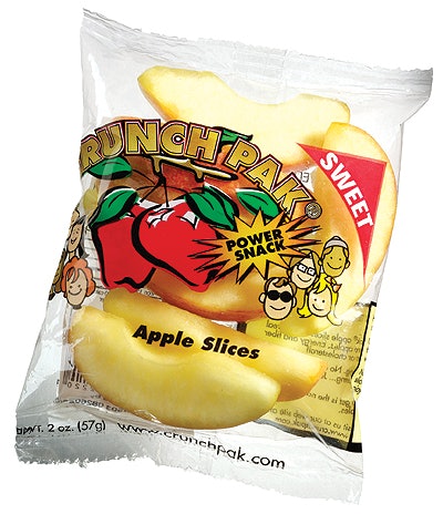 apple slices bag