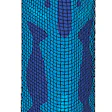Shown here is a virtual Torengos container being tested under top-load conditions by computer-aided engineering specialists as p