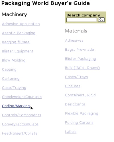 Start by simply clicking on a product category at packworld.com/bg. No more drilling down through subcategories.