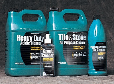 Miracle Sealant's new home-improvement retail products come in this two-layer teal-pigmented bottle with a sleeve label.