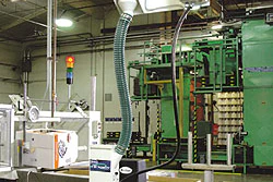 Sundor's Anaheim, CA, plant's labor-saving move to automated hot melt distribution will yield a payback of just more than one ye