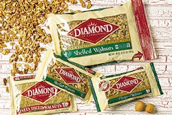 Diamond's new vf/f/s machines produce a variety of bag sizes. One machine applies an LDPE zipper in the transverse direction, sh