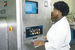 Flavor Delite's products are checked by the on-line X-ray system at speeds to 62/min. It even detects underfilled canisters.