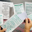 Shown here is a sampling of Clean Team's packaged cleaning cards that are inserted into magnetic stripe readers, point-of-sale c